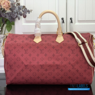 Louis Vuitton Keepall Foldable 45 (Monogram Red Nylon)