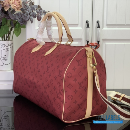 Louis Vuitton Keepall Foldable 45 (Monogram Red Nylon)