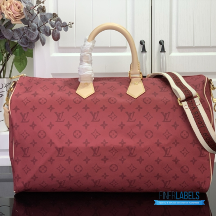 Louis Vuitton Keepall Foldable 45 (Monogram Red Nylon)