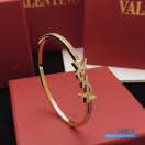 YSL Opyum Monogram Crystal Bangle One Size (Gold Brass & Strass)