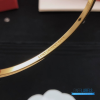YSL Opyum Monogram Crystal Bangle One Size (Gold Brass & Strass)