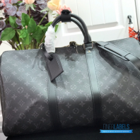 LV Keepall Bandoulière 50 (Monogram Eclipse Canvas)