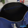 LV Keepall Bandoulière 50 (Pacific Blue Taiga Leather & Monogram Canvas)