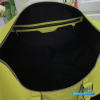 LV Keepall Bandoulière 50 (Neon Yellow Taigarama Leather and Monogram Canvas)