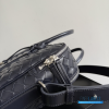 BV Briefcase One Size (Black Intrecciato Calfskin Leather)