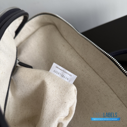 BV Briefcase One Size (Black Intrecciato Calfskin Leather)