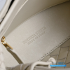 BV Mini Andiamo Bag (Chalk/Sea Salt Intrecciato Lambskin Leather)