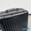 RIMOWA Black Aluminum Cabin Luggage