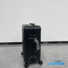 RIMOWA Black Aluminum Cabin Luggage