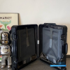 RIMOWA Black Aluminum Cabin Luggage