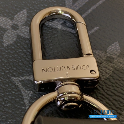 LV Keepall Bandoulière 45 (Black/Grey Monogram Eclipse Coated Canvas)
