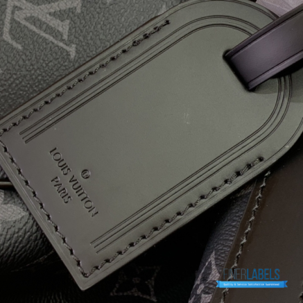 LV Keepall Bandoulière 45 (Black/Grey Monogram Eclipse Coated Canvas)