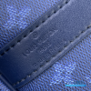LV Keepall Bandoulière 50 (Ocean Blue Monogram Heritage Canvas)