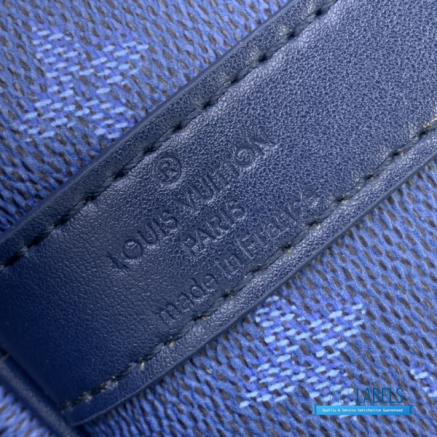 LV Keepall Bandoulière 50 (Ocean Blue Monogram Heritage Canvas)
