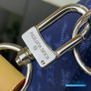 LV Keepall Bandoulière 50 (Ocean Blue Monogram Heritage Canvas)