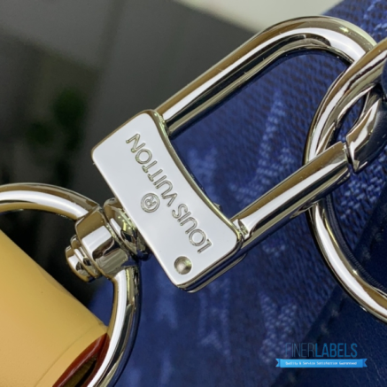 LV Keepall Bandoulière 50 (Ocean Blue Monogram Heritage Canvas)