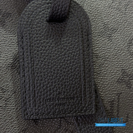 LV Keepall Bandoulière 45 (Black/Grey Monogram Eclipse Coated Canvas)