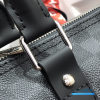 LV Keepall Bandoulière 45 (Damier Graphite Coated Canvas)