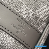 LV Keepall Bandoulière 45 (Damier Graphite Coated Canvas)