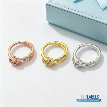 TIFFANY & CO. Tiffany Knot Ring (Pavé Diamonds)