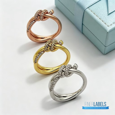 TIFFANY & CO. Tiffany Knot Ring (Pavé Diamonds)
