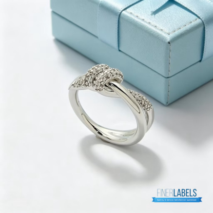 TIFFANY & CO. Tiffany Knot Ring (Pavé Diamonds)