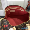 LV x Takashi Murakami Cherry Keepall Bandoulière 45 (Brown Monogram Canvas / Vachetta Leather)