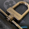 Louis Vuitton Keepall Bandoulière 50 (Monogram Eclipse Canvas & Bright Green Leather)