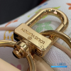 LV x Takashi Murakami Keepall Bandoulière 45 (White Multicolor Monogram Coated Canvas)