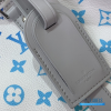 LV Keepall Bandoulière 50 (Multicolor Iridescent Monogram Canvas with Gray Leather)