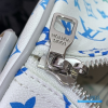 LV Keepall Bandoulière 50 (Multicolor Iridescent Monogram Canvas with Gray Leather)
