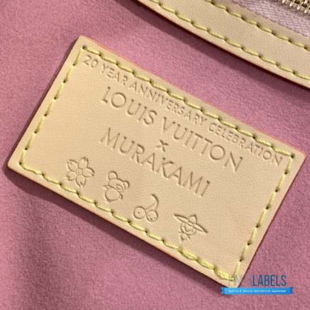 LV x Takashi Murakami Keepall Bandoulière 45 (Sakura Brown Monogram Coated Canvas)