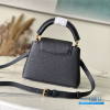LV Capucines Mini Why Knot (Noir Black Taurillon Leather)