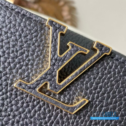 LV Capucines Mini Why Knot (Noir Black Taurillon Leather)