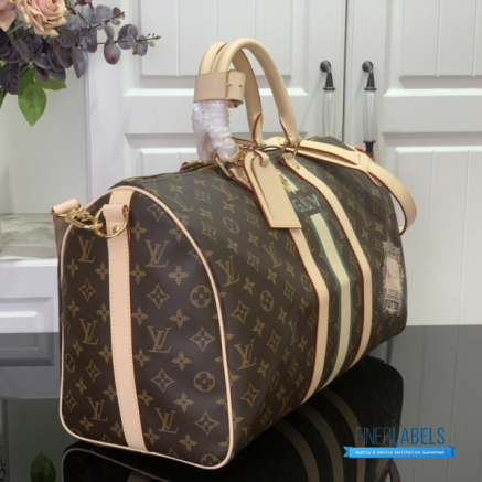 LV Keepall Bandoulière 45 Mon Monogram (Brown Monogram Canvas)