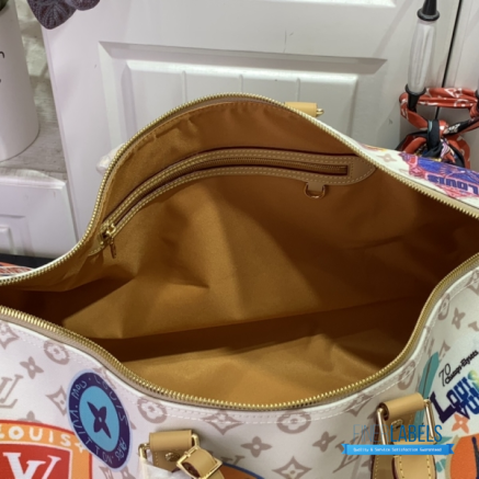 Louis Vuitton Keepall Bandoulière 45 (Monogram Dune Coated Canvas)