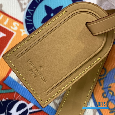 Louis Vuitton Keepall Bandoulière 45 (Monogram Dune Coated Canvas)