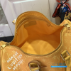 LV Keepall Bandoulière 45 (Safran Yellow Monogram Heritage Coated Canvas)