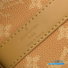 LV Keepall Bandoulière 45 (Safran Yellow Monogram Heritage Coated Canvas)