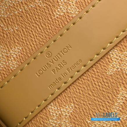 LV Keepall Bandoulière 45 (Safran Yellow Monogram Heritage Coated Canvas)