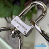 LV Keepall Bandoulière 45 (Frost Gradient Silver Monogram Nylon)