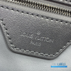 LV Keepall Bandoulière 45 (Frost Gradient Silver Monogram Nylon)