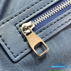 LV Keepall Bandoulière 50 (Blue Monogram Heritage Coated Canvas)