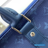LV Keepall Bandoulière 50 (Blue Monogram Heritage Coated Canvas)