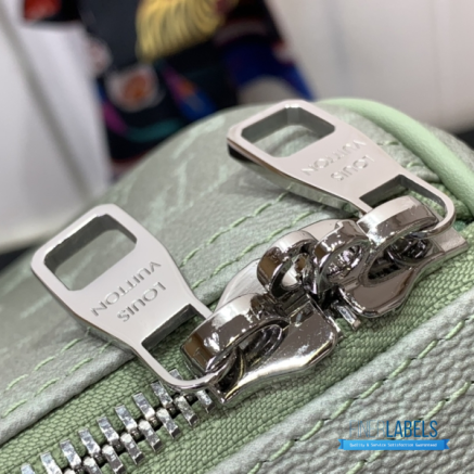 LV Keepall Bandoulière 45 (Khaki Sage Green Gradient Monogram Coated Canvas)