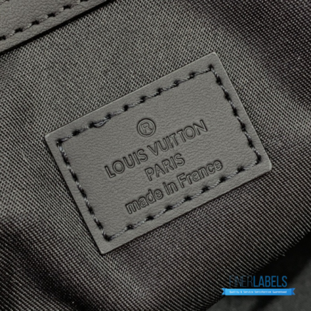 LV Keepall Bandoulière 50 (Damier Graphite Black/Gray Coated Canvas)