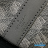LV Keepall Bandoulière 50 (Damier Graphite Black/Gray Coated Canvas)