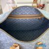 LV Keepall Bandoulière 45 (Sky Blue Monogram Denim)