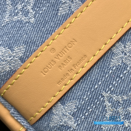 LV Keepall Bandoulière 45 (Sky Blue Monogram Denim)