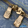 LV Keepall Bandoulière 45 (Sky Blue Monogram Denim)